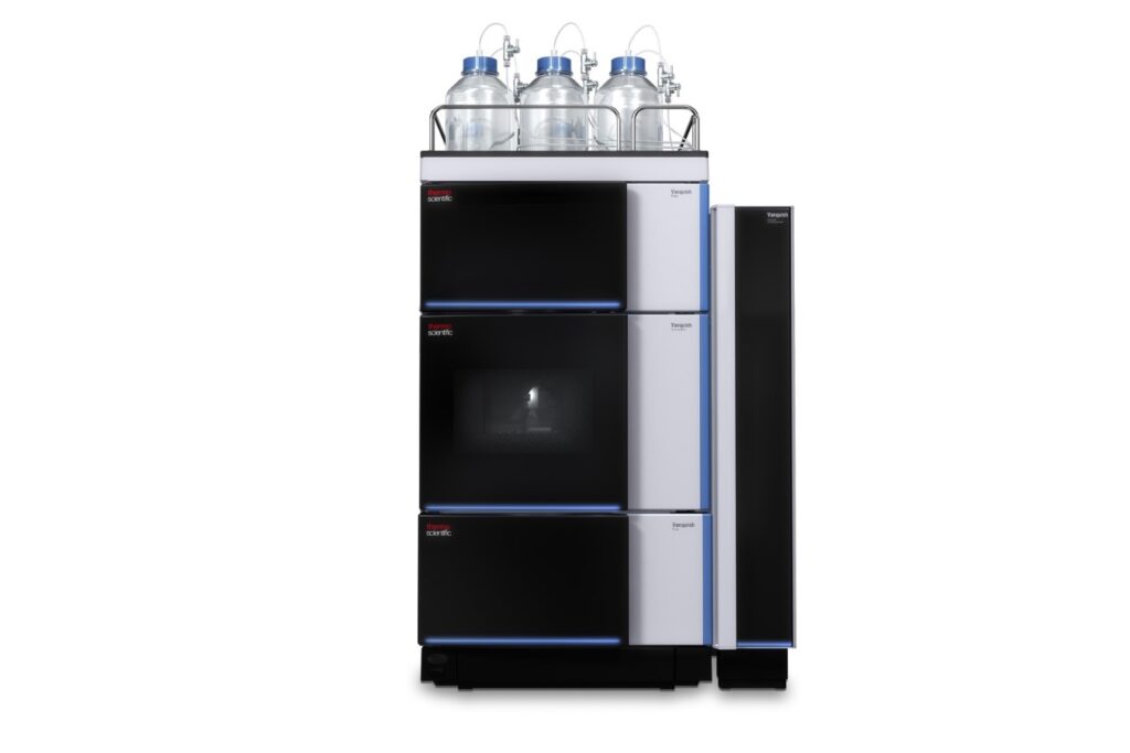 The Transcend VLTX-1 UHPLC System on a white background