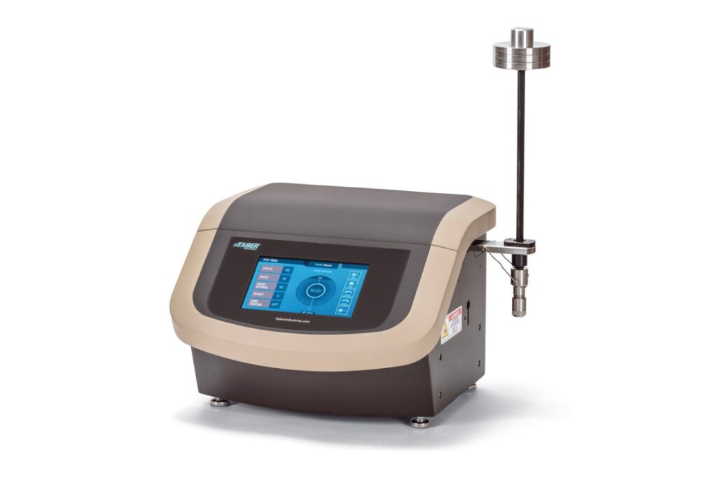 The Taber 5770 material evaluation product on a white background