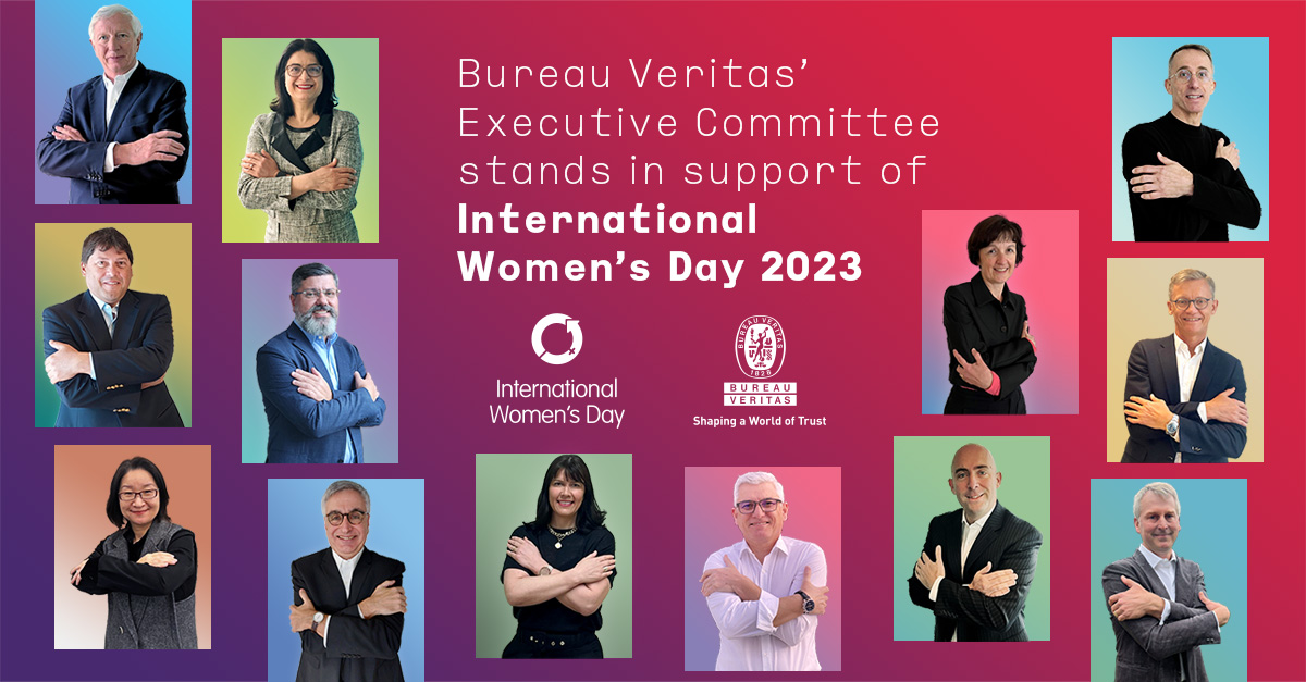 Collage of the excom photos @ Bureau Veritas Collage of the excom photos