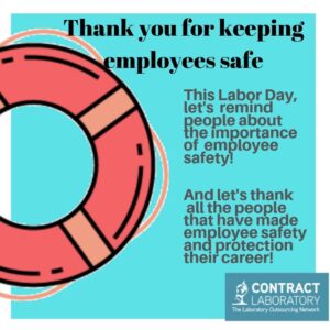 Laboratory Day Reminder about OSHA Employee Safety. Environmental Health and Safety (EHS)