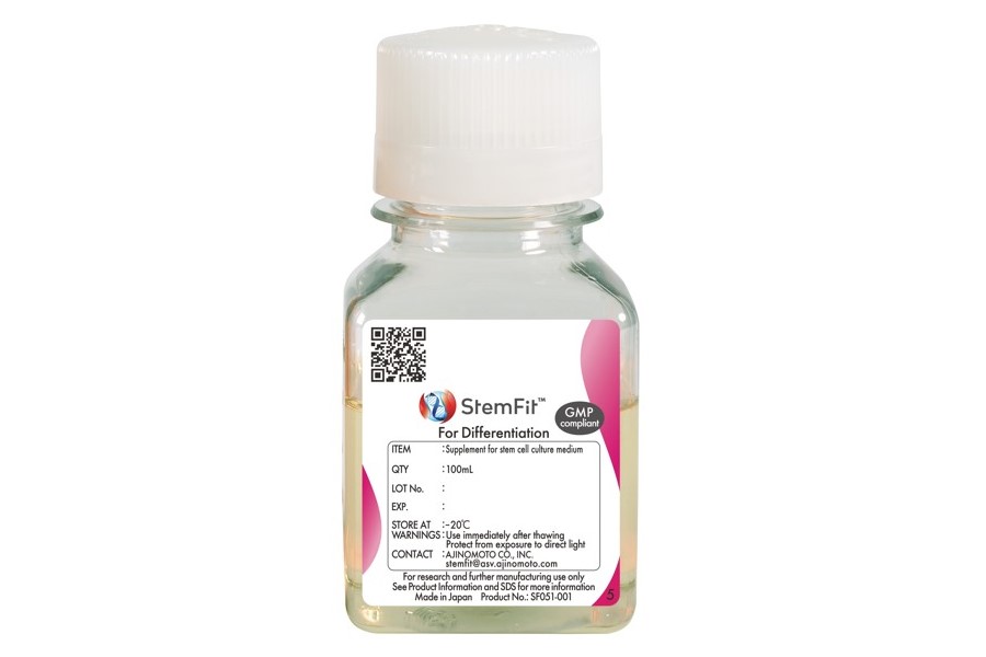 Cell differentiation kit on a white background