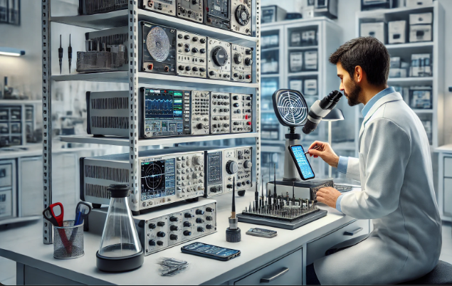 Image of Laboratory with Wireless RF Testing