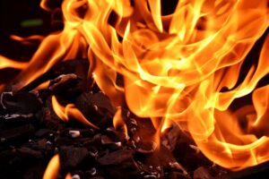 Image of a fire indicating the significance of Flammability Testing of Home Decor