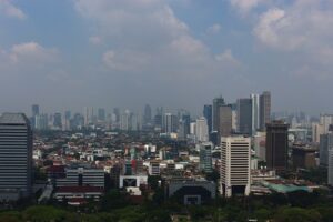 Image of a smoggy city indicating the importance of air quality testing