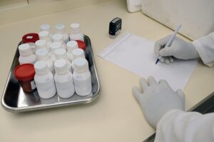 image of medications on a bewnch suggesting the importance of translational science