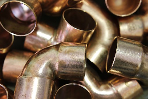 Copper Metal Pipe Fittings Testing